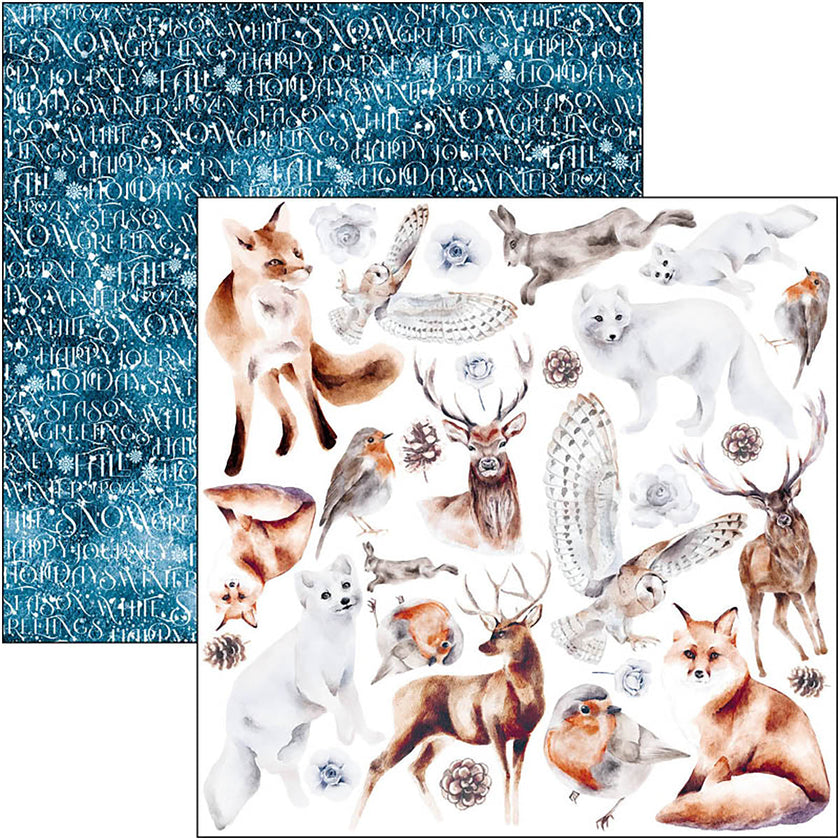 Ciao Bella Winter Journey Fussy Cut Pad 6