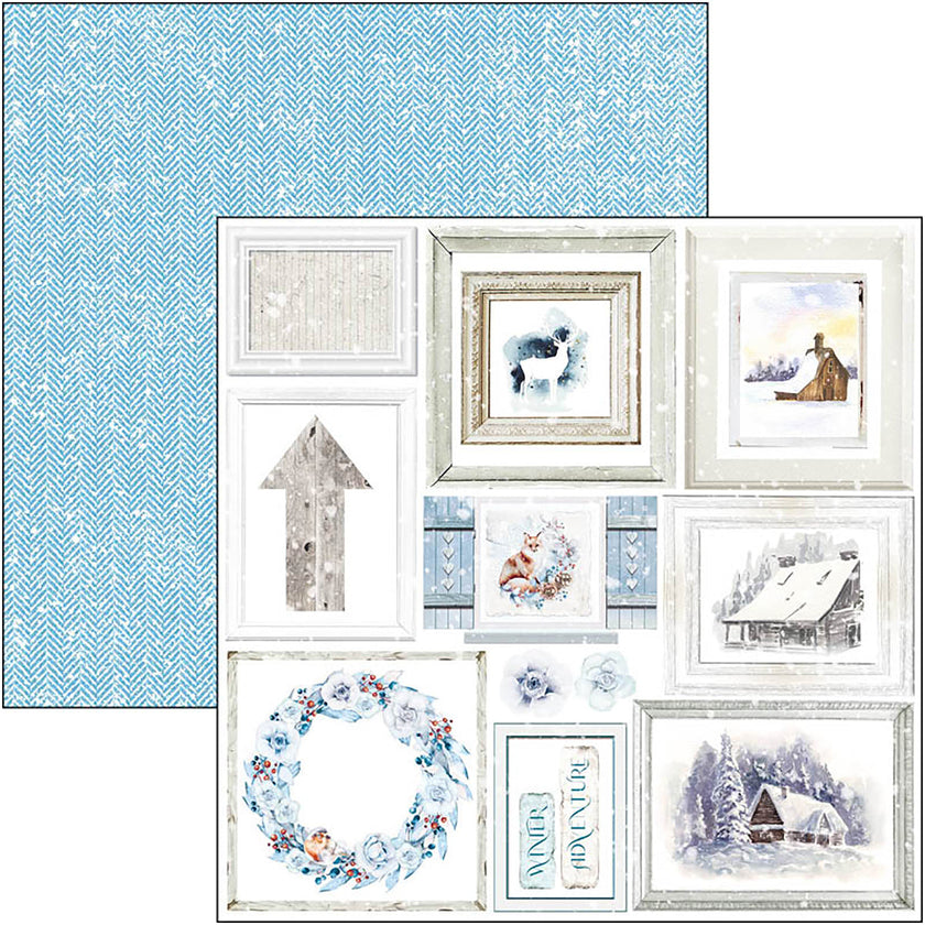 Ciao Bella Winter Journey Fussy Cut Pad 6