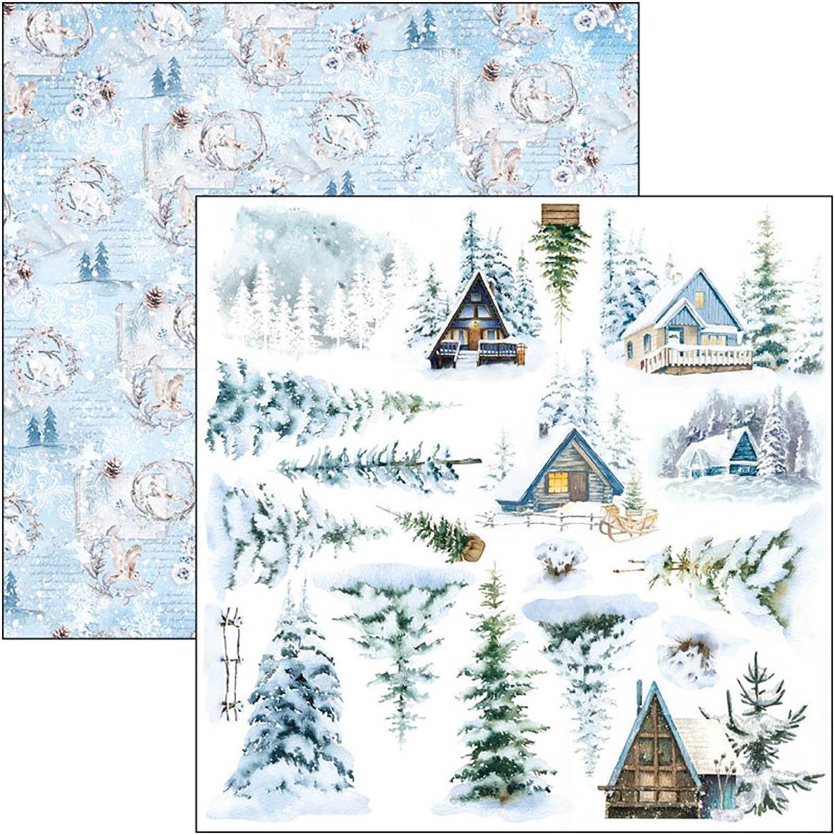 Ciao Bella Winter Journey Fussy Cut Pad 6