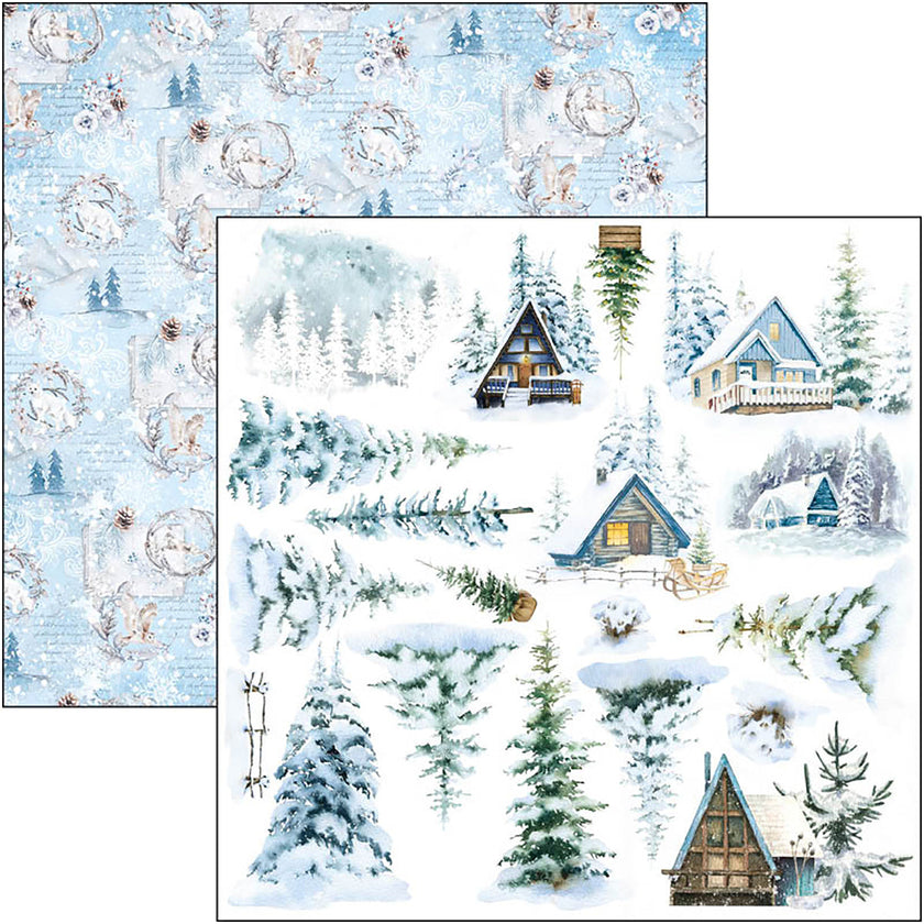 Ciao Bella Winter Journey Fussy Cut Pad 6