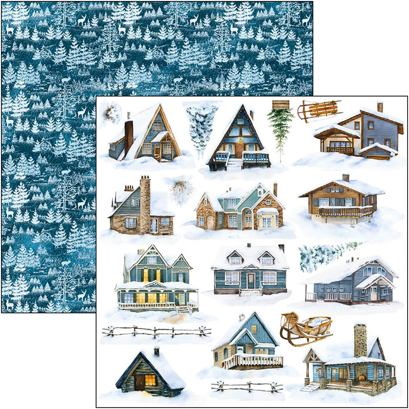 Ciao Bella Winter Journey Fussy Cut Pad 6