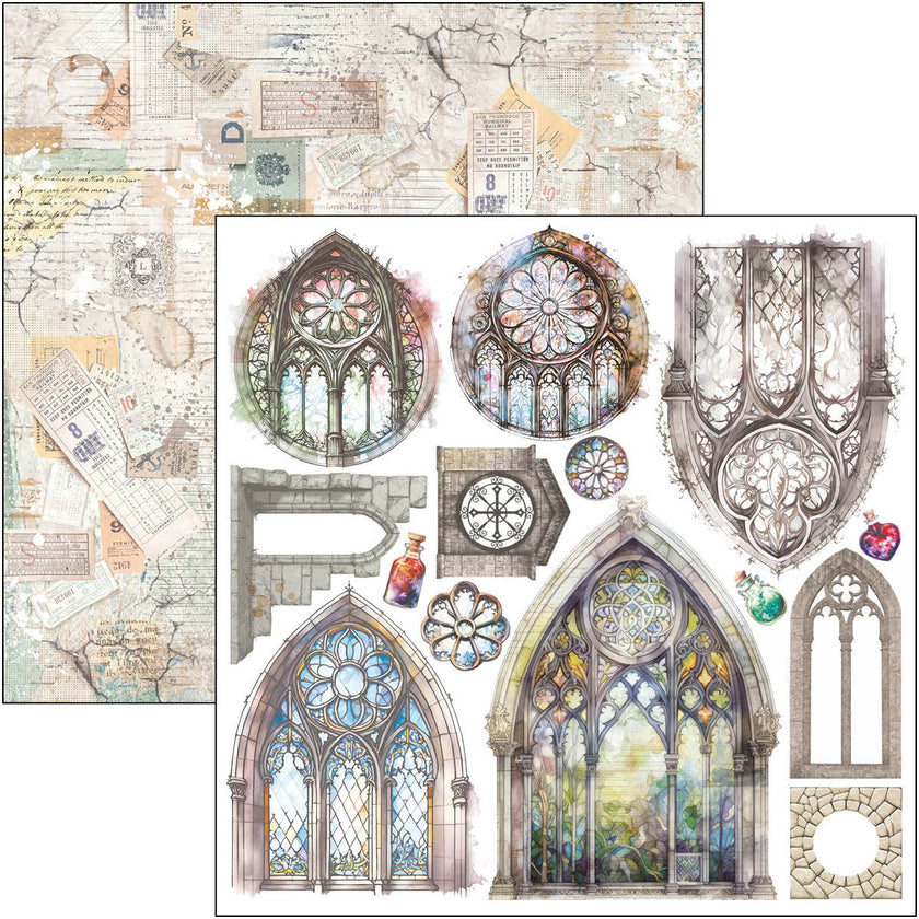 Wizard Academy Fussy Cut Pad 6