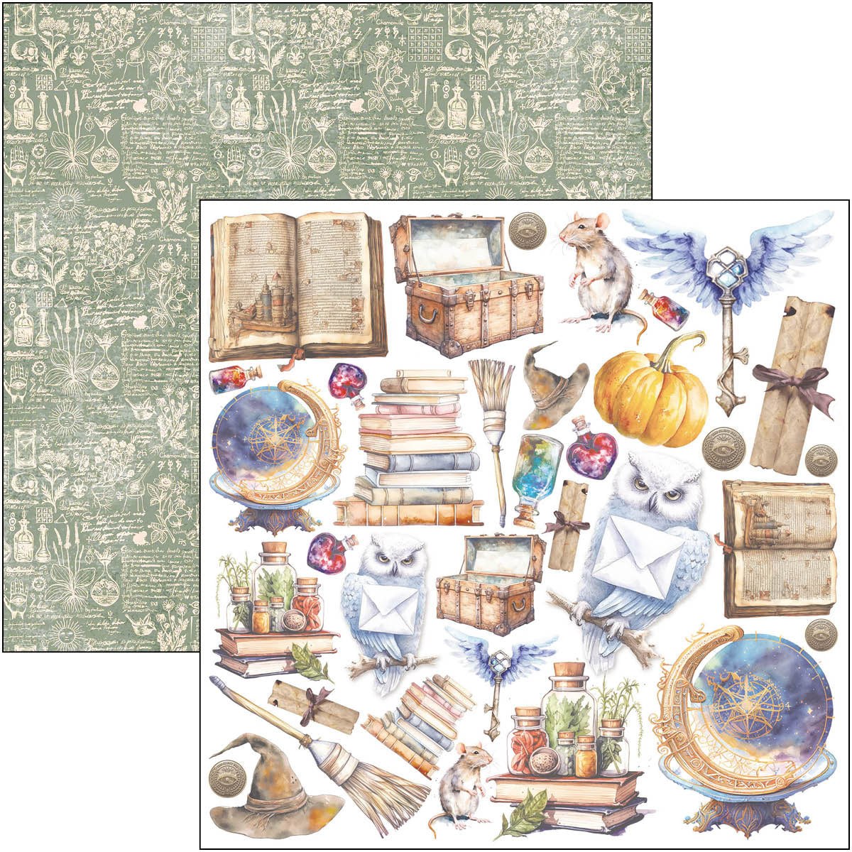 Wizard Academy Fussy Cut Pad 6