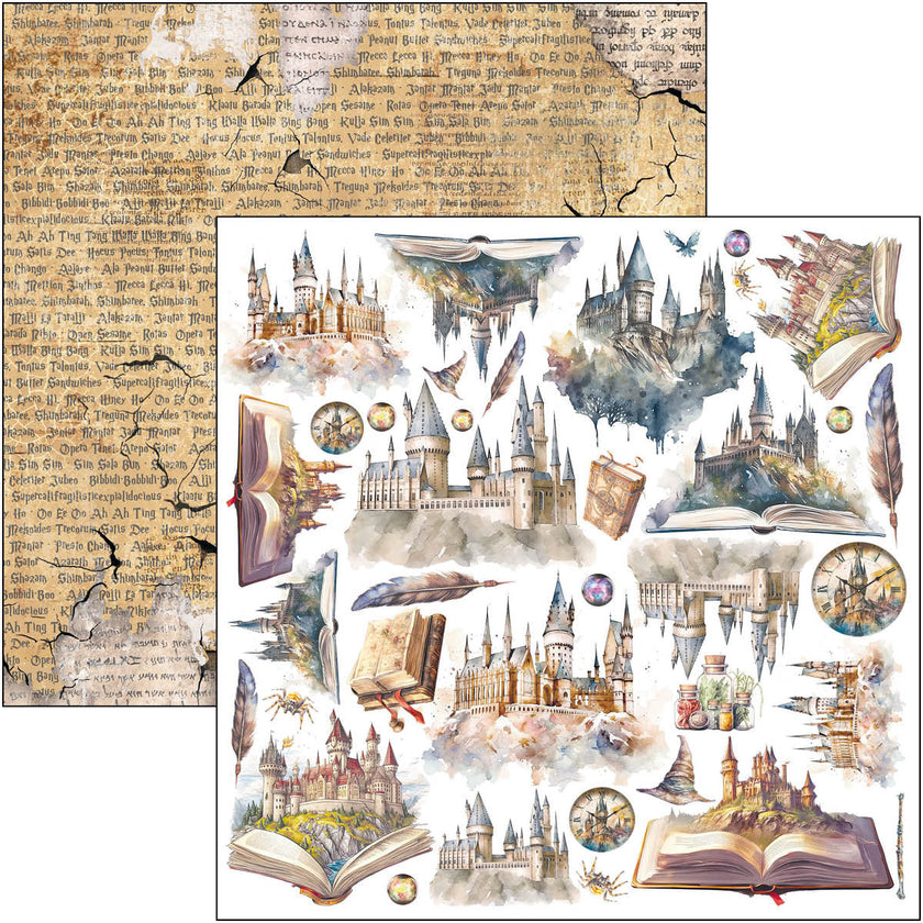 Wizard Academy Fussy Cut Pad 6