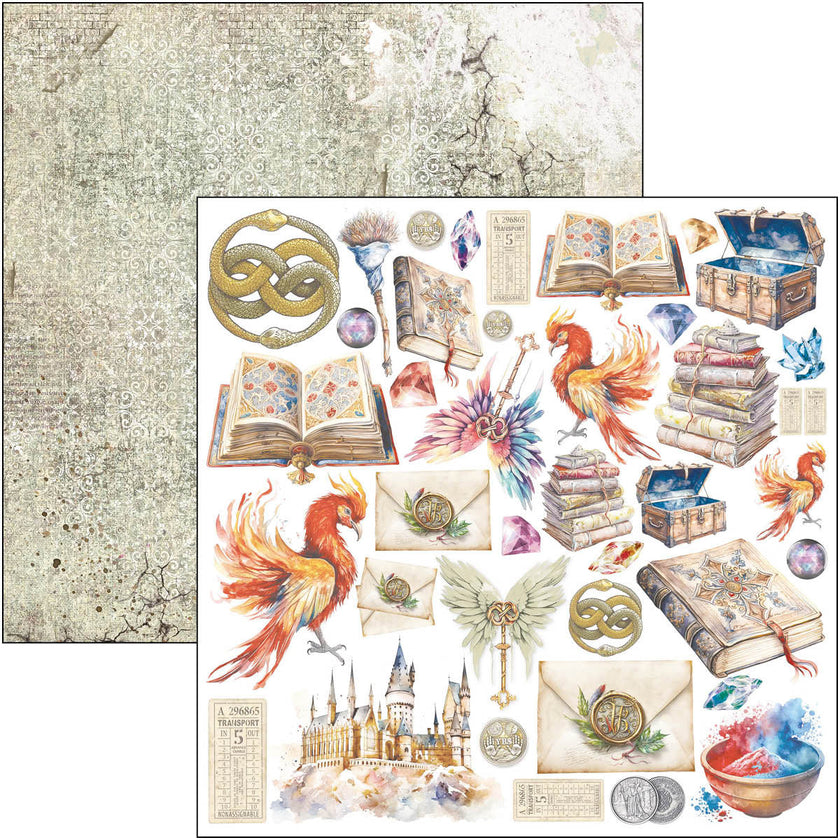 Wizard Academy Fussy Cut Pad 6