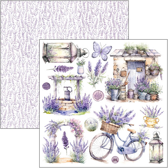 Morning In Provence Fussy Cut Pad 6