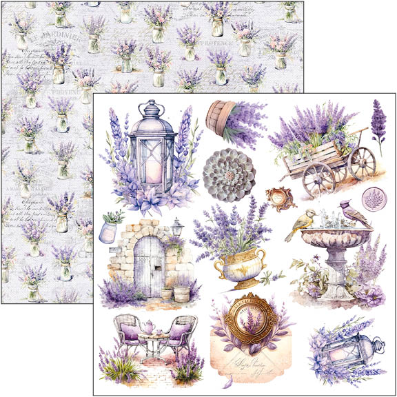 Morning In Provence Fussy Cut Pad 6