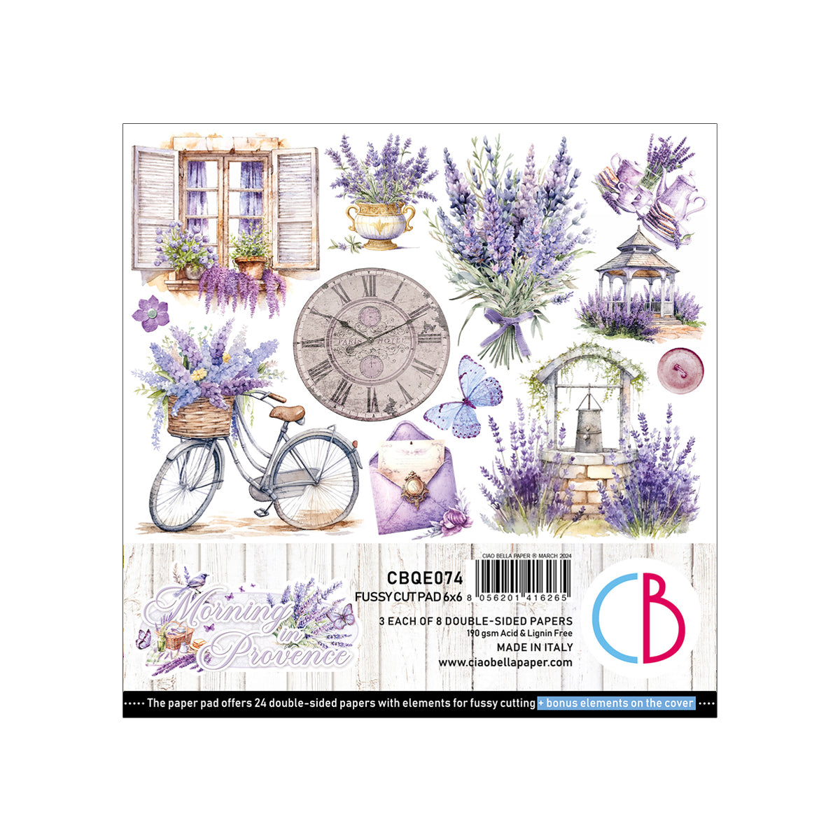 Morning In Provence Fussy Cut Pad 6
