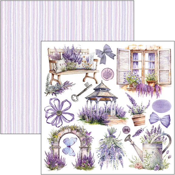 Morning In Provence Fussy Cut Pad 6