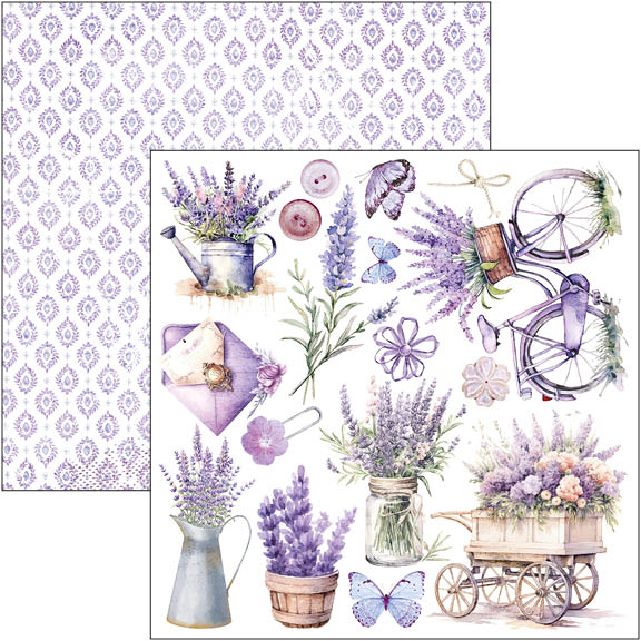 Morning In Provence Fussy Cut Pad 6