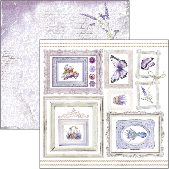 Morning In Provence Fussy Cut Pad 6