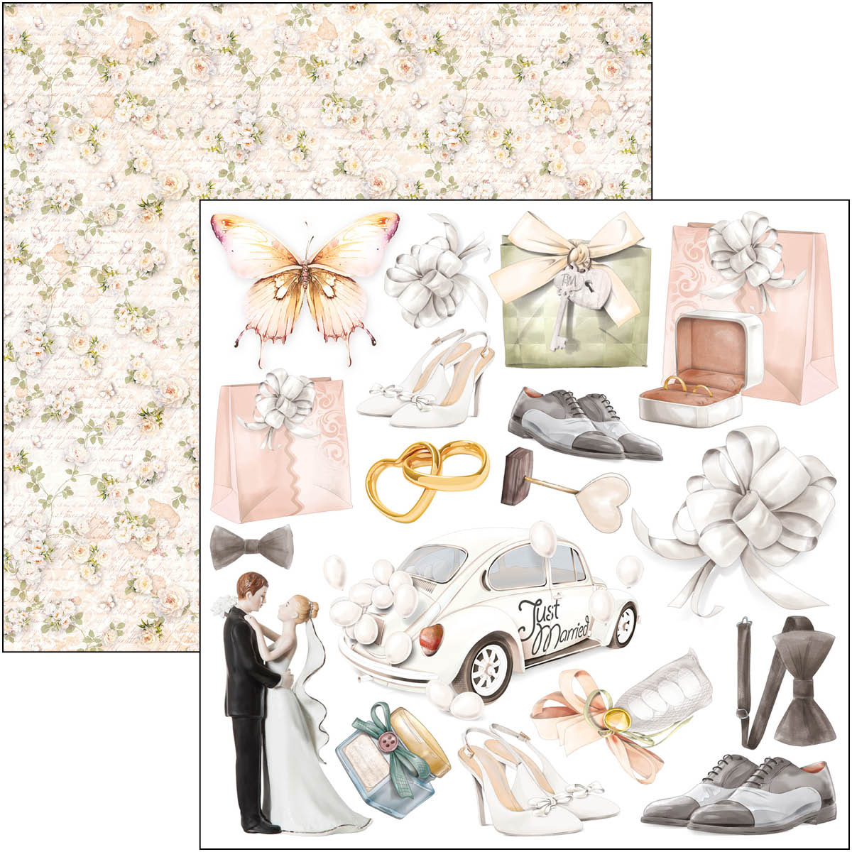 Always & Forever Fussy Cut Pad 6