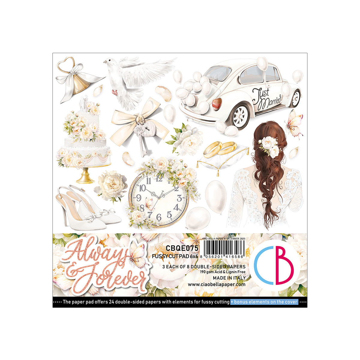 Always & Forever Fussy Cut Pad 6