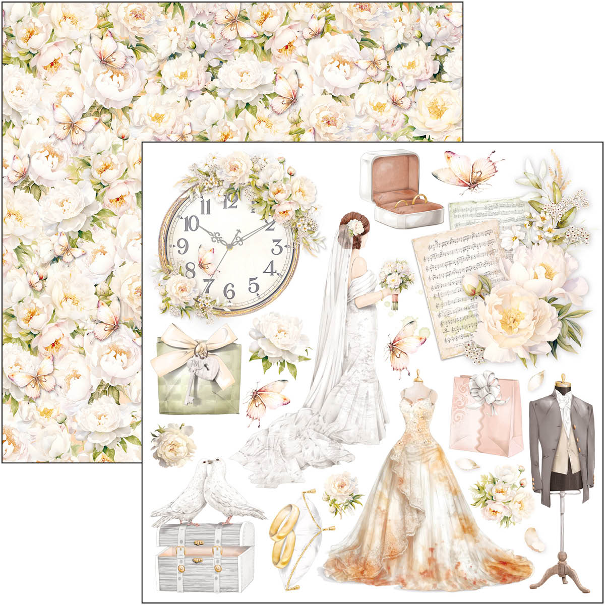 Always & Forever Fussy Cut Pad 6