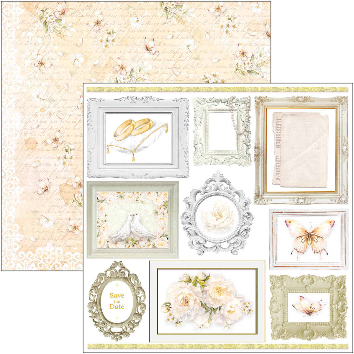 Always & Forever Fussy Cut Pad 6