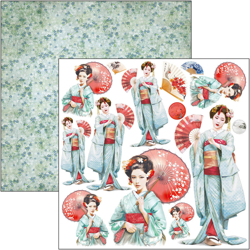 Land Of The Rising Sun Fussy Cut Pad 6