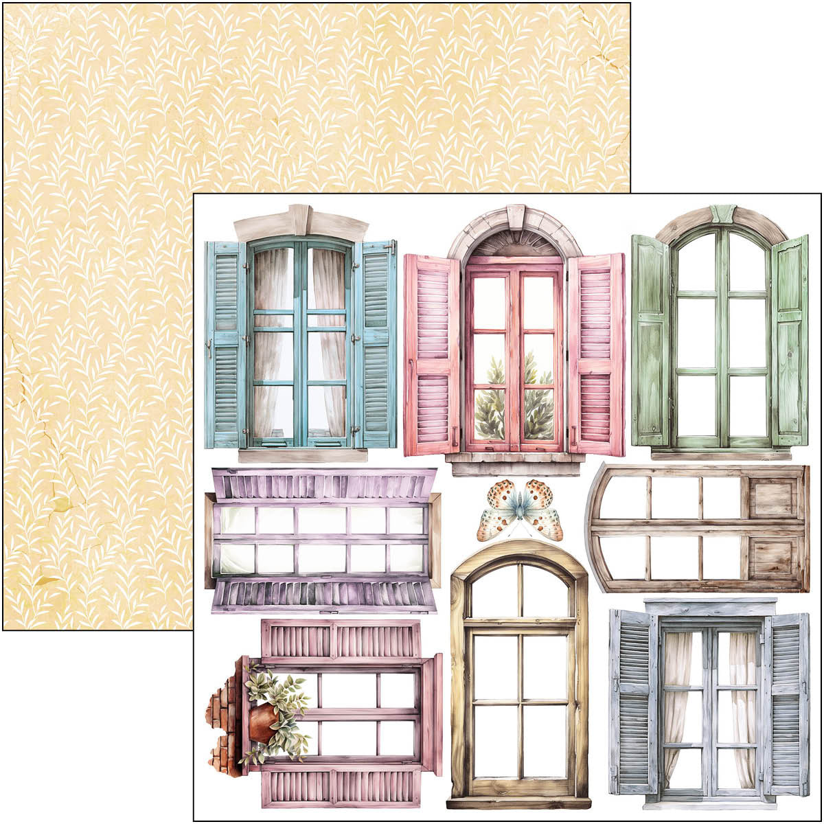 Flower Shop Fussy Cut Pad 6