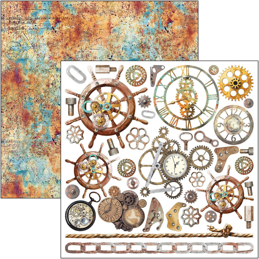 Coral Reef Fussy Cut Pad 6