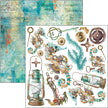 Coral Reef Fussy Cut Pad 6