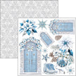 Elegance of Blue Fussy Cut Pad 6
