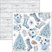 Elegance of Blue Fussy Cut Pad 6