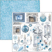 Elegance of Blue Fussy Cut Pad 6