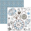 Elegance of Blue Fussy Cut Pad 6