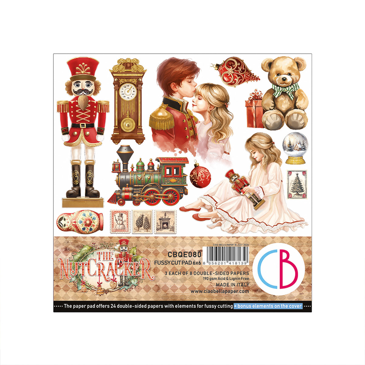 The Nutcracker Fussy Cut Pad 6