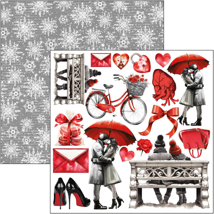 Paris Je t’aime Fussy Cut Pad 6