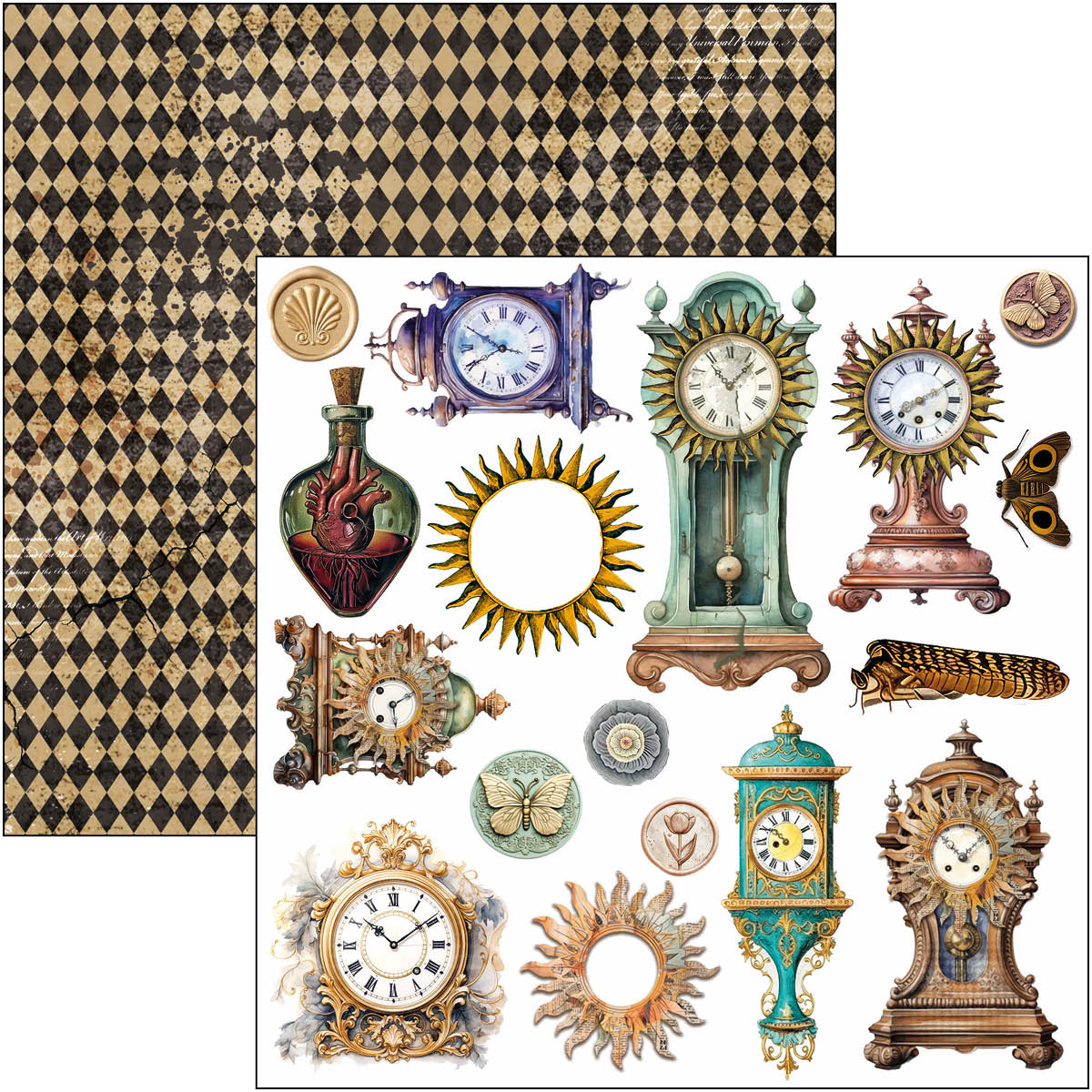 Cabinet Of Curiosities Fussy Cut Pad 6