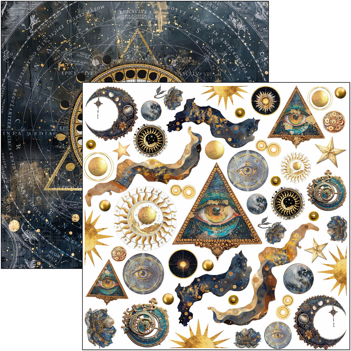 Celestial Fussy Cut Pad 6