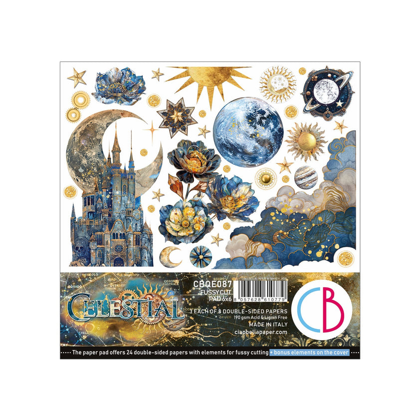 Celestial Fussy Cut Pad 6