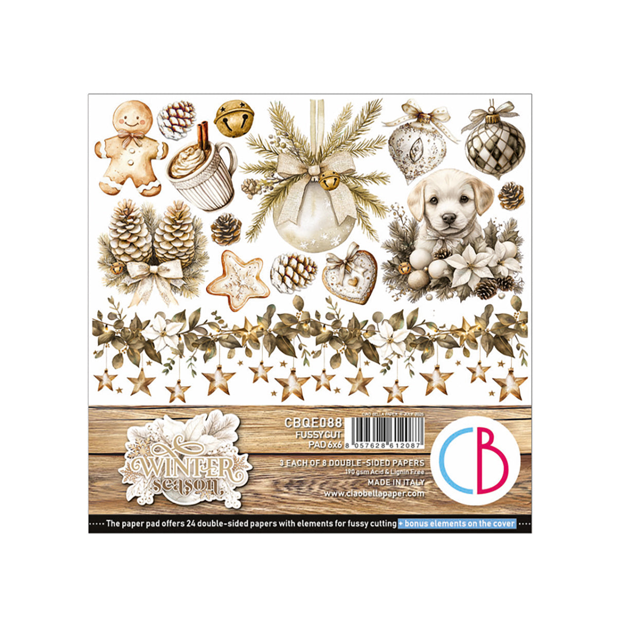 Winter Season Fussy Cut Pad 6