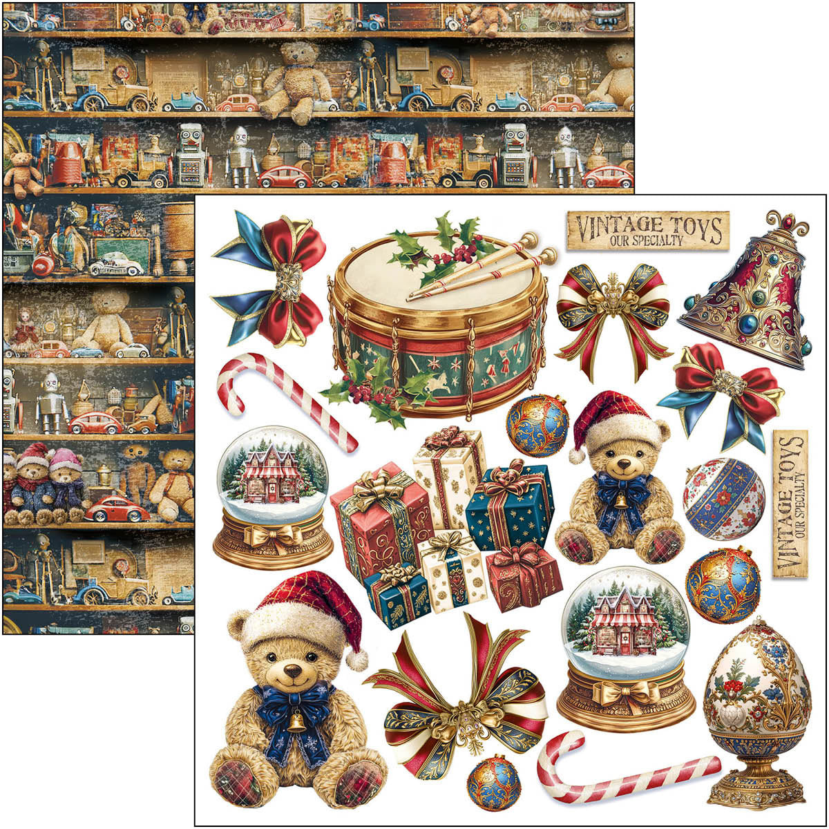 Toy Shop Fussy Cut Pad 6