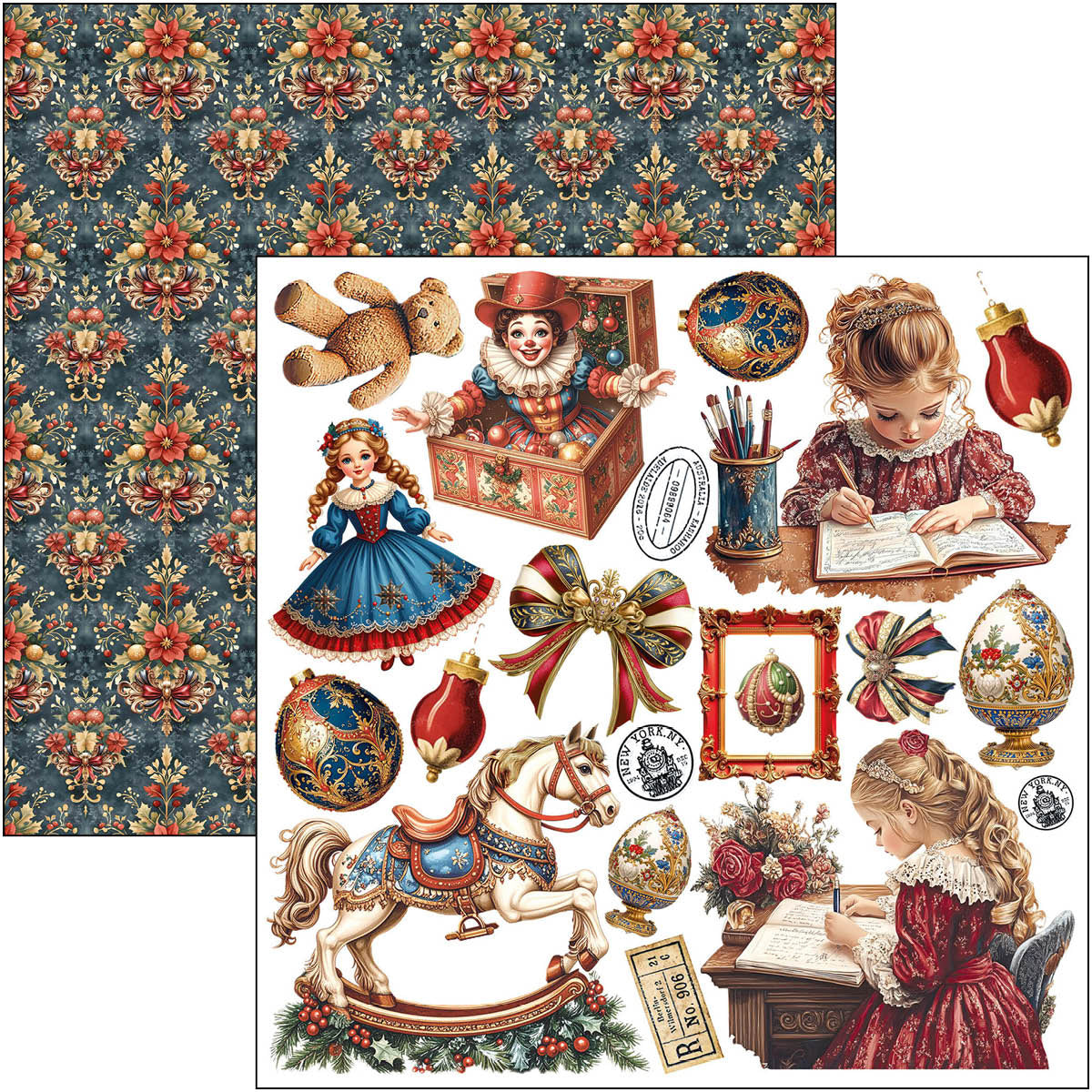 Toy Shop Fussy Cut Pad 6