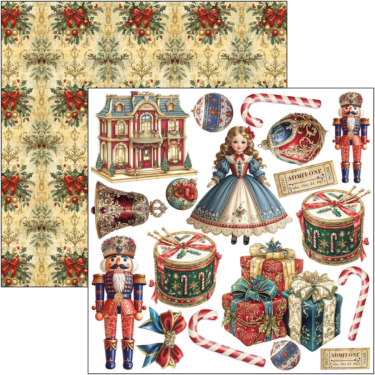 Toy Shop Fussy Cut Pad 6