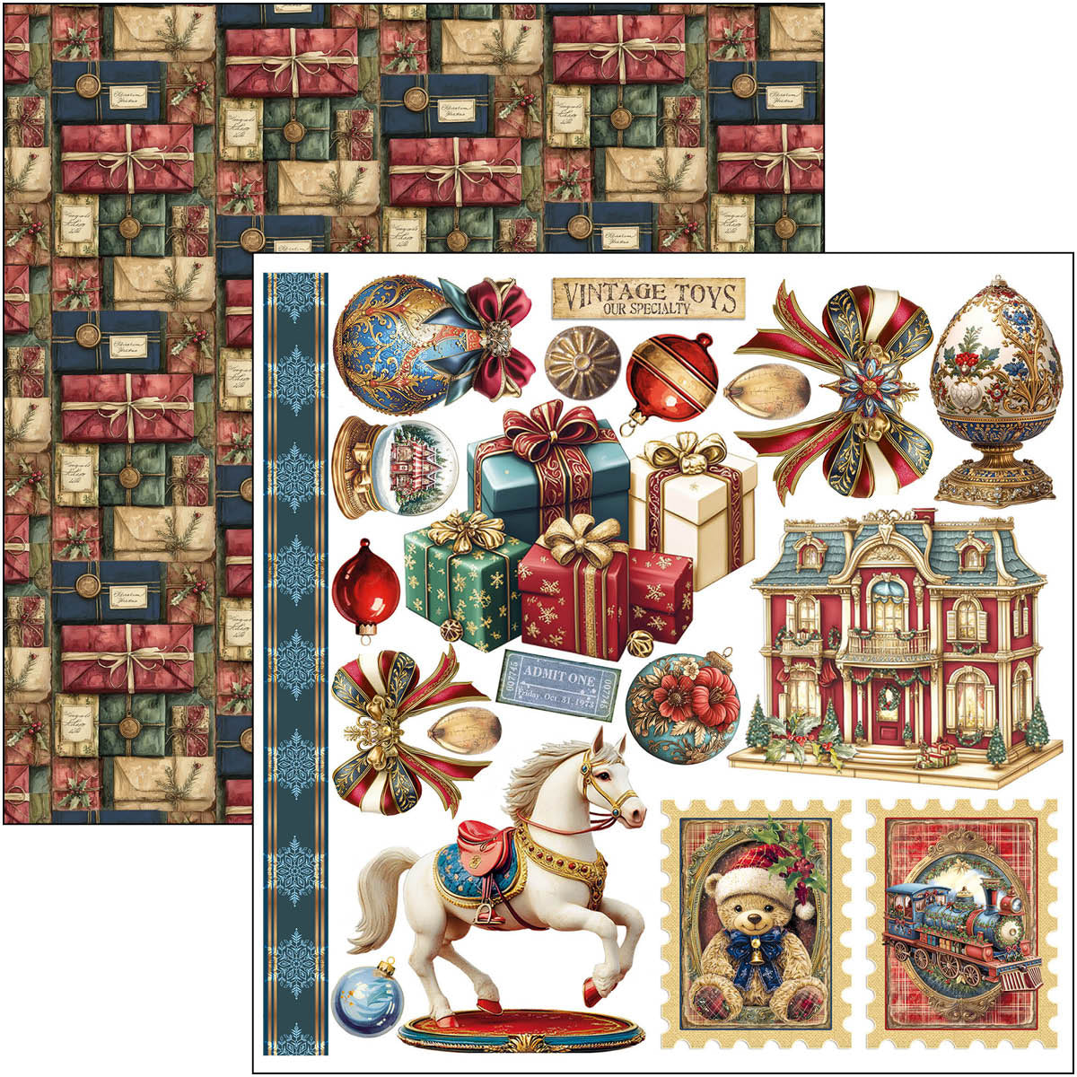 Toy Shop Fussy Cut Pad 6