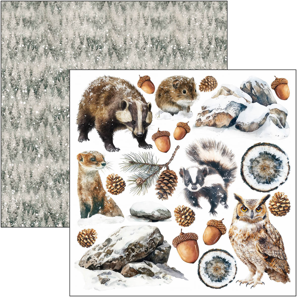 Forest Tales Fussy Cut Pad 6