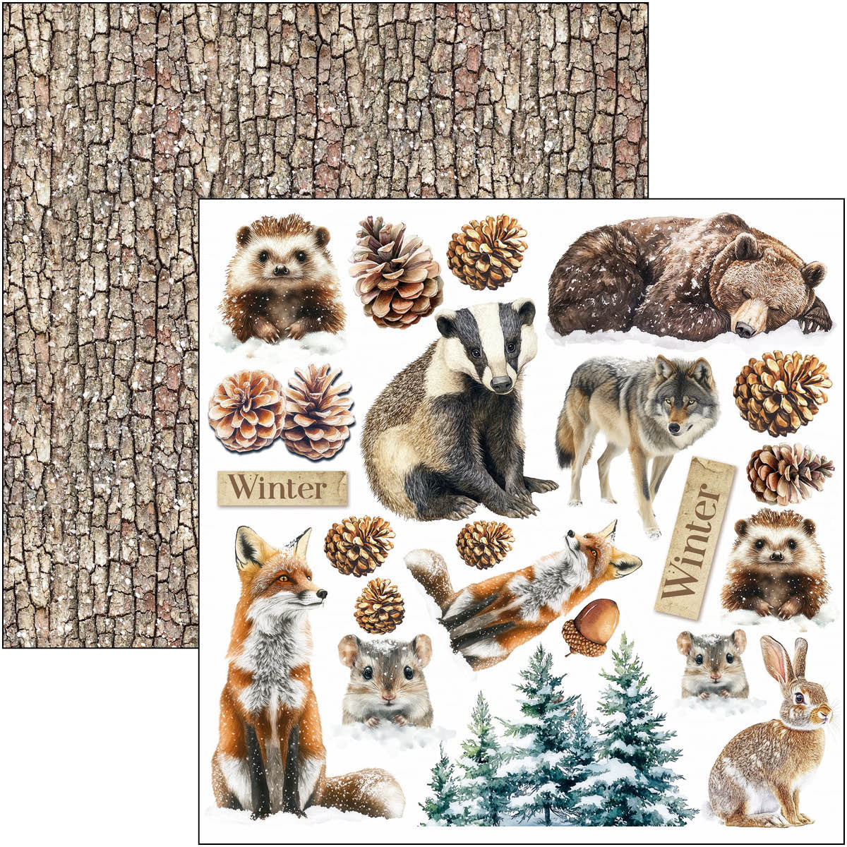Forest Tales Fussy Cut Pad 6