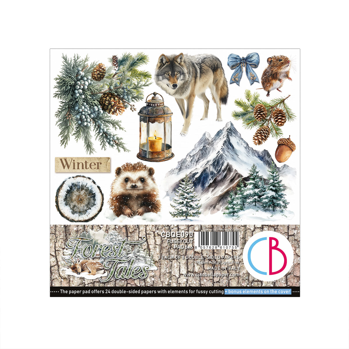 Forest Tales Fussy Cut Pad 6