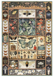 Rice Paper A4 MIXED 4/Pkg Cabinet Of Curiosities