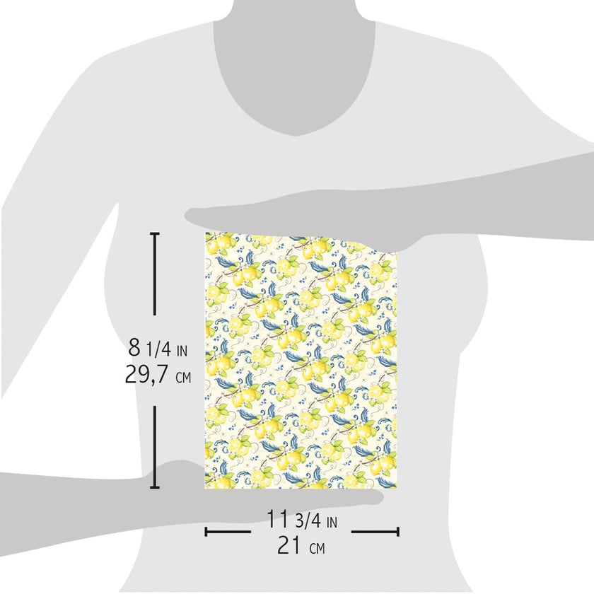 Ciao Bella Rice Paper A4 Limoni di Sicilia