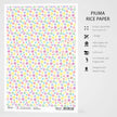 Ciao Bella Rice Paper A4 Polka Dots
