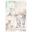 Ciao Bella Rice Paper A4 Love knows no borders