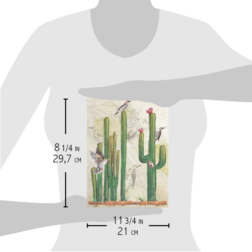 Ciao Bella Rice Paper A4 Saguaros