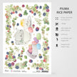 Ciao Bella Rice Paper A4 Tea Break With Macarons