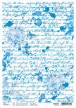 Rice Paper A4 Piuma Engraved - 5 Sheets