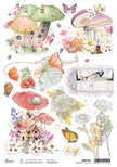 Ciao Bella Rice Paper A4 Piuma Wonderful Fairy Tale - 5 Sheets