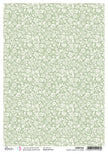 Ciao Bella Rice Paper A4 Piuma Nature Laughs In Flowers - 5 Sheets