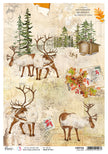 Ciao Bella Rice Paper A4 Piuma Creek Park - 5 Sheets